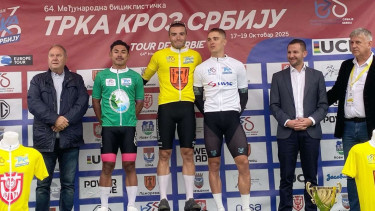 Pebalap ASC Monsters Julian Abi Raih Best Sprinter di Tour de Serbie UCI Europe 
