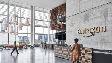 Ilustrasi kantor Amazon