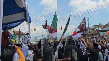 Viral Santri Nyanyikan Yel-yel Mau Jadi Apa Indonesia Tanpa Santri Tuai