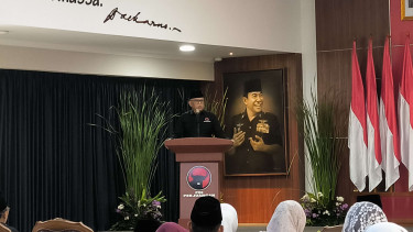 Sekjen PDIP, Hasto Kristiyanto di Sekolah Partai PDIP