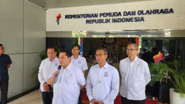 Erick Thohir dan Anindya Bakrie Kompak Bangun Roadmap Akuatik