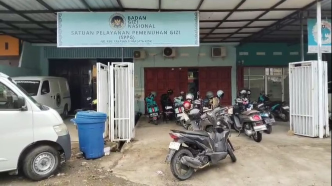 Dapur SPPG berlokasi di Jalan Mappajalling Daeng Kawang,Takalar