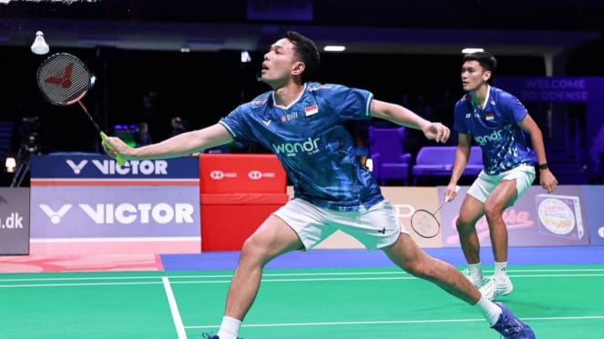 Ganda putra Indonesia Fajar Alfian/Muhammad Shohibul Fikri