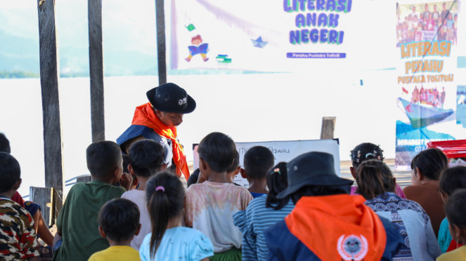 BRI Peduli Salurkan Perahu Literasi untuk dukung Program Literasi Anak Negeri