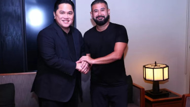 Tunku Ismail Sultan Ibrahim dan Erick Thohir