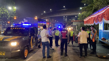 Polres Pelabuhan Tanjung Priok melaksanakan patroli