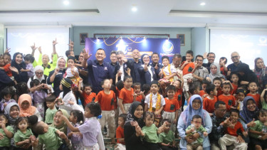 Aksi kemanusiaan di Panti Sosial Tresna Werdha Budi Mulia 1, Cipayung, Jaktim