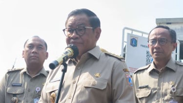 Gubernur DKI Jakarta, Pramono Anung  di Lahan RS Sumber Waras