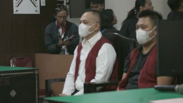 Kompol I Made Yogi Purusa Utama (kiri) dan Ipda I Gde Aris Chandra Widianto