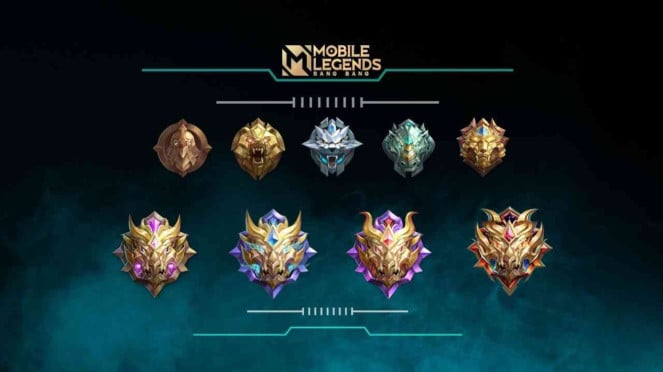 ilustrasi rank di mobile legends
