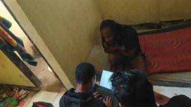 Dugi Telenggen alias Dugwi Kogoya, salah satu anggota KKB Puncak