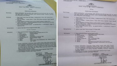 Sprindik penetapan tersangka dua legislator Kabupaten Takalar
