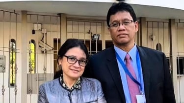 Menkeu Purbaya dan Istri, Ida Yulidina