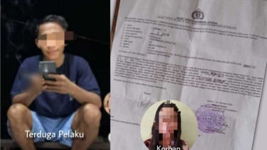 Pelaku dan korban penganiaayan di Maluku