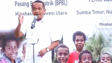 Menteri ESDM, Bahlil Lahadalia