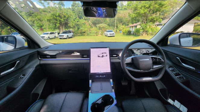 Interior Jaecoo J5 EV