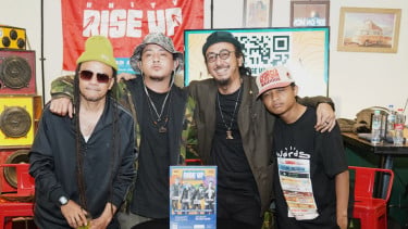 Konferensi pers Rise Up Unity 2025.