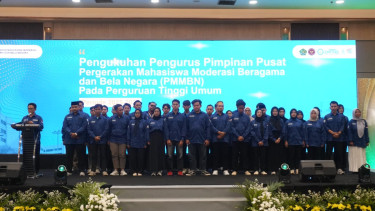 Pengukuhan pengurus PMMBN periode 2025-2027