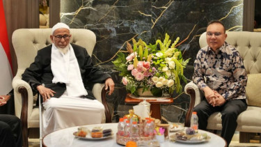 Wakil Ketua DPR RI Sufmi Dasco terima kunjungan Abu Bakar Ba'asyir