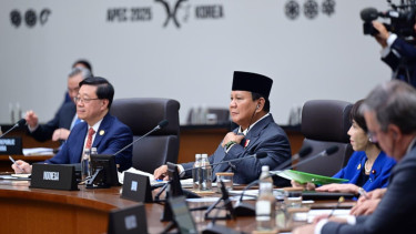 Presiden RI Prabowo Subianto di KTT APEC 2025