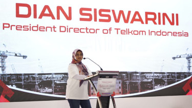 President Director of Telkom Indonesia Dian Siswarini