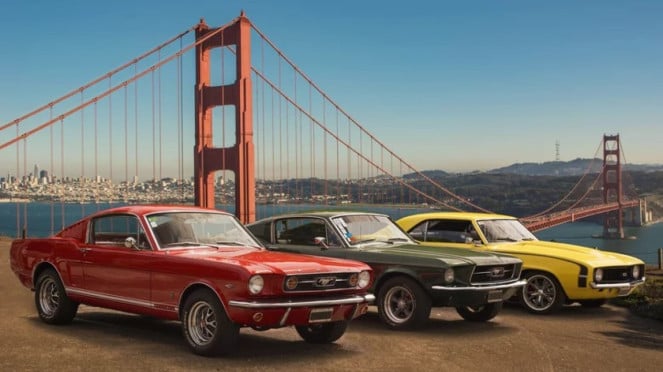 ilustrasi mobil sport klasik