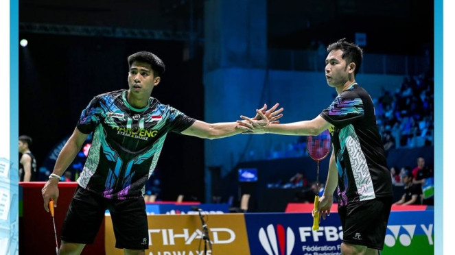 Ganda putra Indonesia Sabar Karyaman Gutama/Mohammad Reza Pahlevi Isfahani