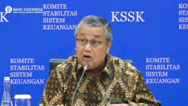 Gubernur BI, Perry Warjiyo, Konferensi Pers Hasil Rapat Berkala KSSK IV-2025