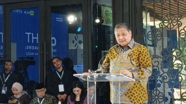 Menko Ekonomi Airlangga Hartarto.