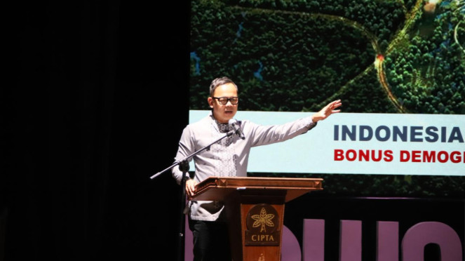 Wamendagri Bima Arya di Pijar Foundation bertema Muda30 Award, Jakarta 