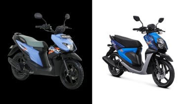 Suzuki Nex II Crossover vs Yamaha X-Ride 125