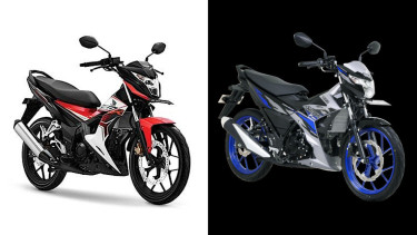 Honda Sonic 150R vs Suzuki Satria F150