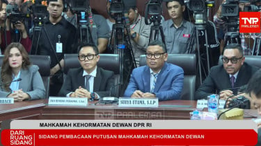 Ahmad Sahroni hingga Uya Kuya menghadiri sidang MKD DPR 
