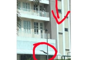 Lokasi siswa Pahoa Gading Serpong terjatuh