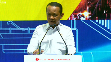 Menteri ESDM, Bahlil Lahadalia