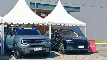 Area tes drive di GIIAS Makassar 2025