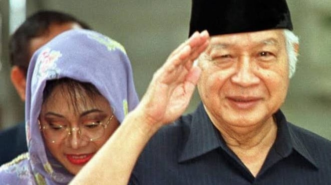 Ilustrasi foto Soeharto