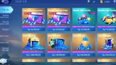 ilustrasi diamonds mobile legends