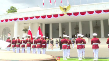 Proses penyerahan surat kepercayaan 12 Dubes Negara Sahabat