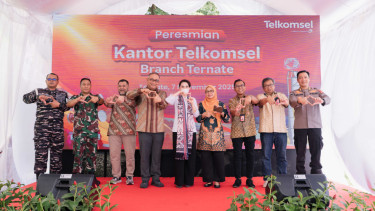 Telkomsel Resmikan Kantor Branch Ternate