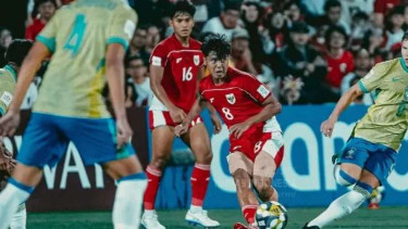 Duel Timnas Indonesia U-17 vs Brasil U-17