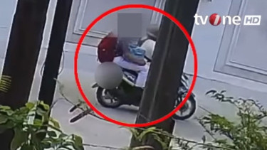 Terekam CCTV, Terduga Pelaku Ledakan SMAN 72 Sempat Diantar Sang Ayah ke Sekolah