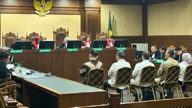 Lima terdakwa kasus korupsi pengadaan barang dan jasa Pusat Dana Nasional (PDNS)