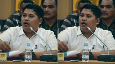 Ketua AMMP, Wandri Saputra Simbolon
