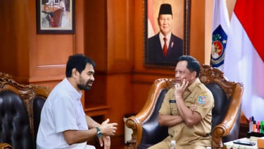 Gubernur Aceh Muzakir Manaf dan Mendagri Muhamamd Tito Karnavian.
