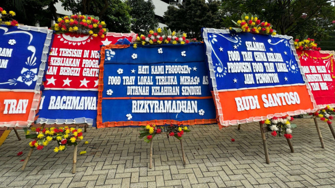 Produsen food tray lokal sampaikan aspirasi di gedung Kemenkeu