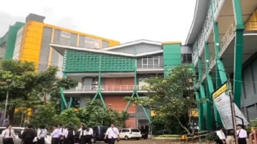 TKP mahasiswi Universitas Pakuan terjatuh dari lantai 3 gedung kampus