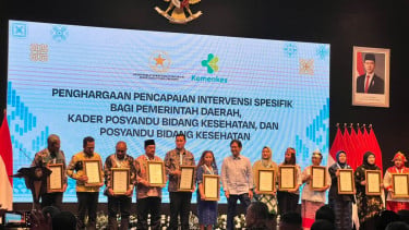 Rapat koordinasi nasional percepatan penurunan stunting