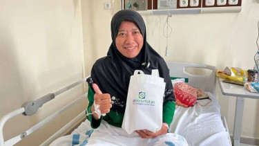 Penerima manfaat BPJS Kesehatan Nur Asiyah.