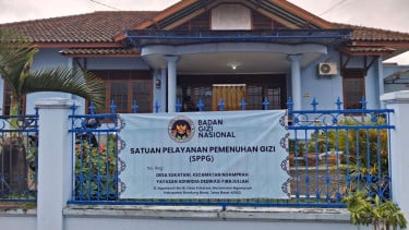 Dapur SPPG milik Andri Wibawa, anak mantan Bupati Bandung Barat Aa Umbara